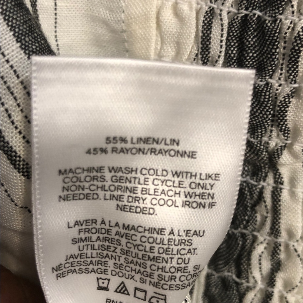 EXPRESS 🔥 Striped Linen Two-Piece Skirt Set - Picture 8 of 8